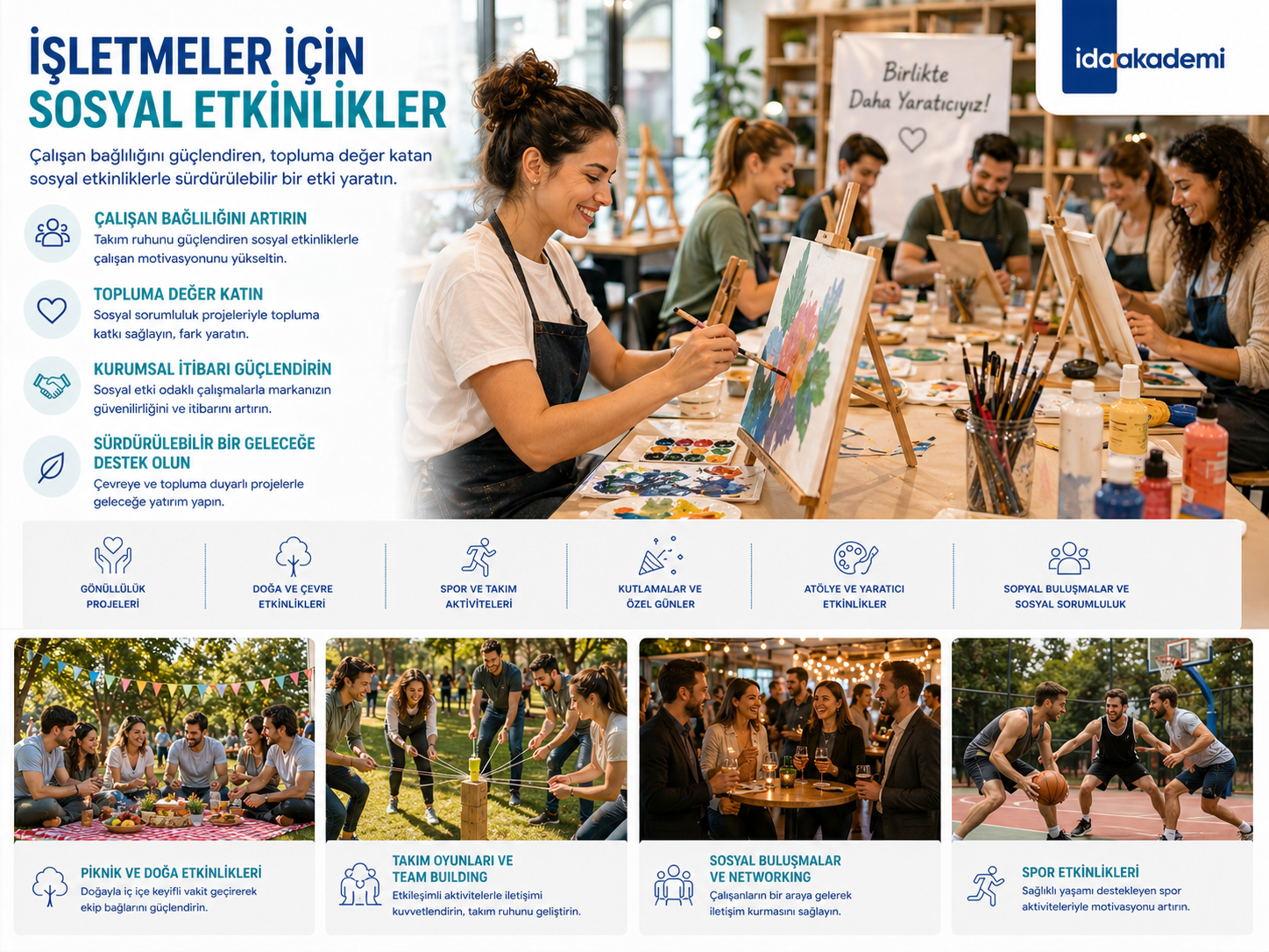 İşletmeler İçin Sosyal Etkinlikler 