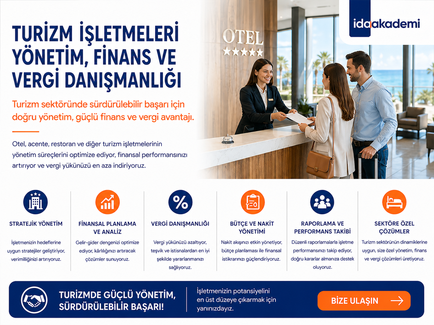 Turizm İşletmeleri Yönetim, Finans ve Vergi Danışmanlığı